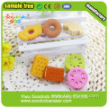 food rubber sets funny office stationery